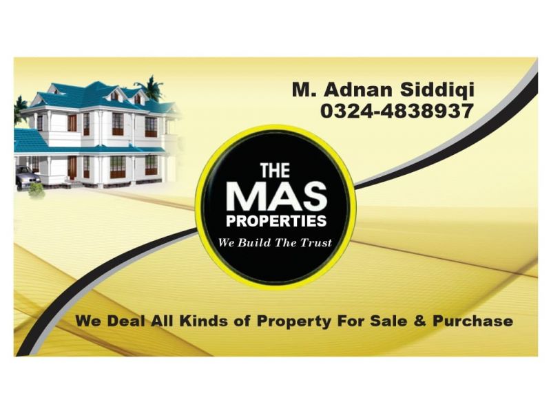 Realestate Agent Adnan  Siddique working in Realestate Agency The Mass Property